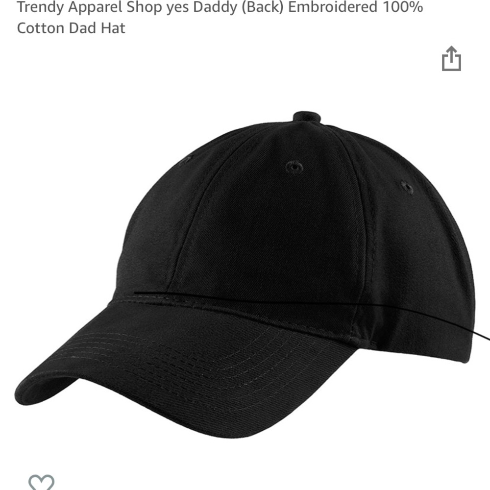 Black Cotton hat